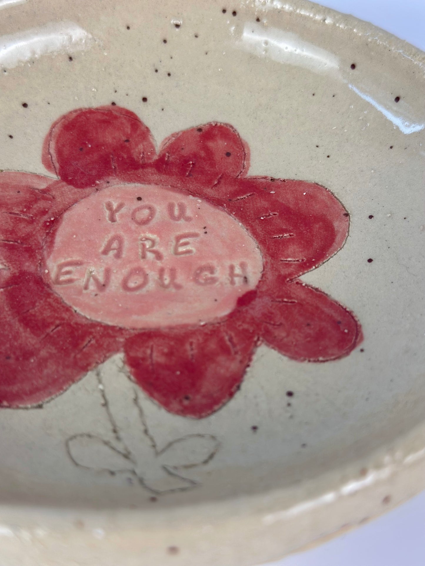 You are enough - Plate