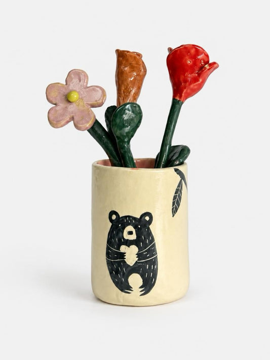 Mama Bear  - Vase
