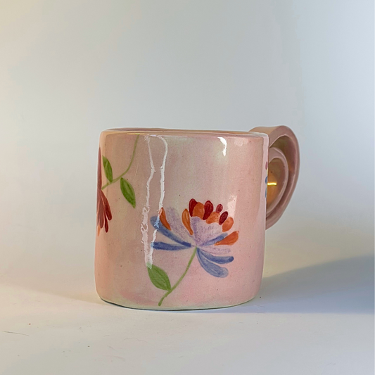 Flowers Collection - Pink Iris Mug