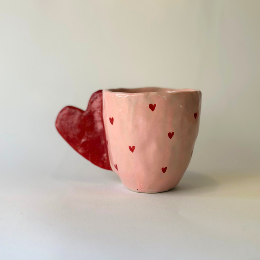 Hearts Collection - Pink Mug