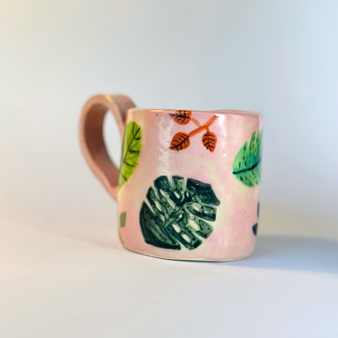 Flowers Collection - Forest Leaves Mug