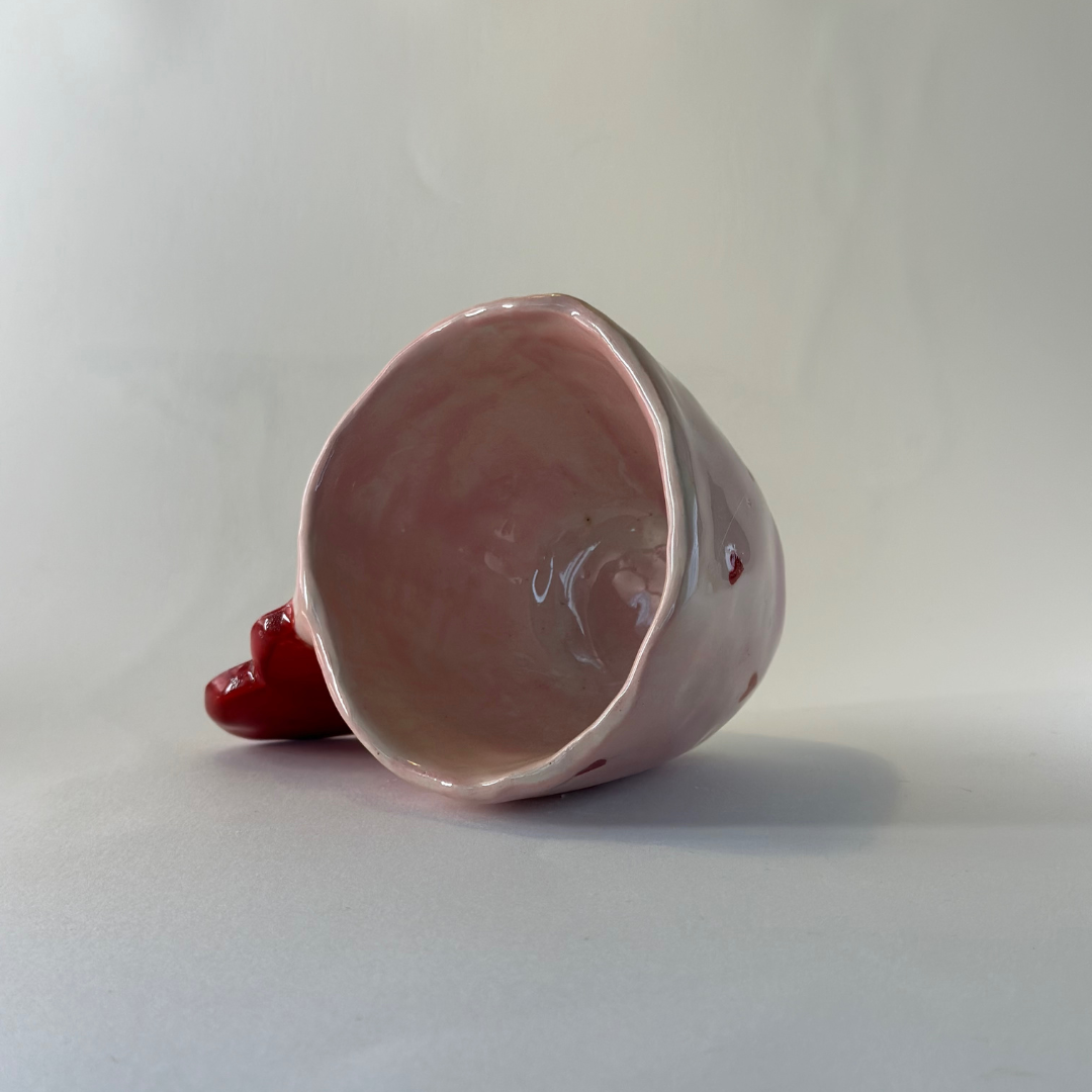 Hearts Collection - Pink Espresso Cup