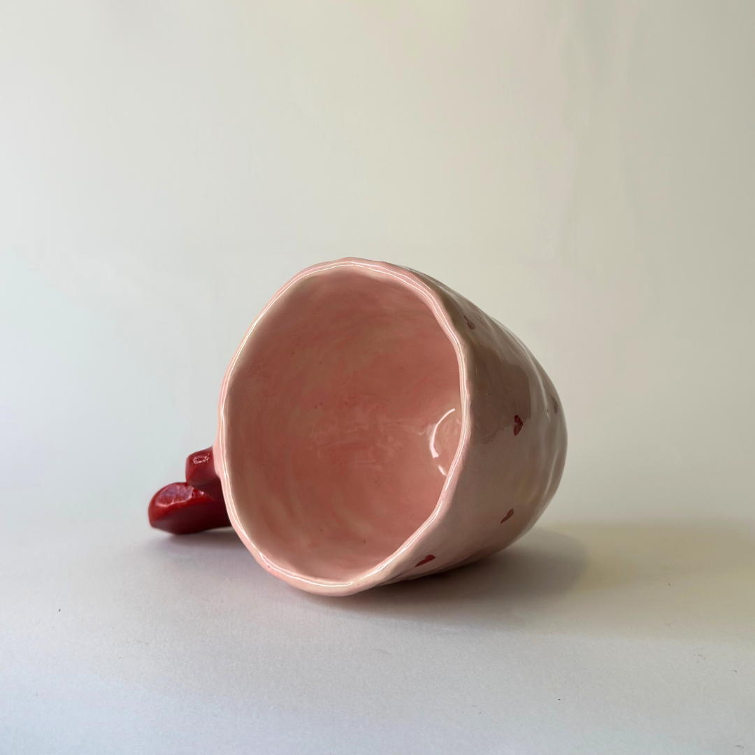 Hearts Collection - Pink Mug