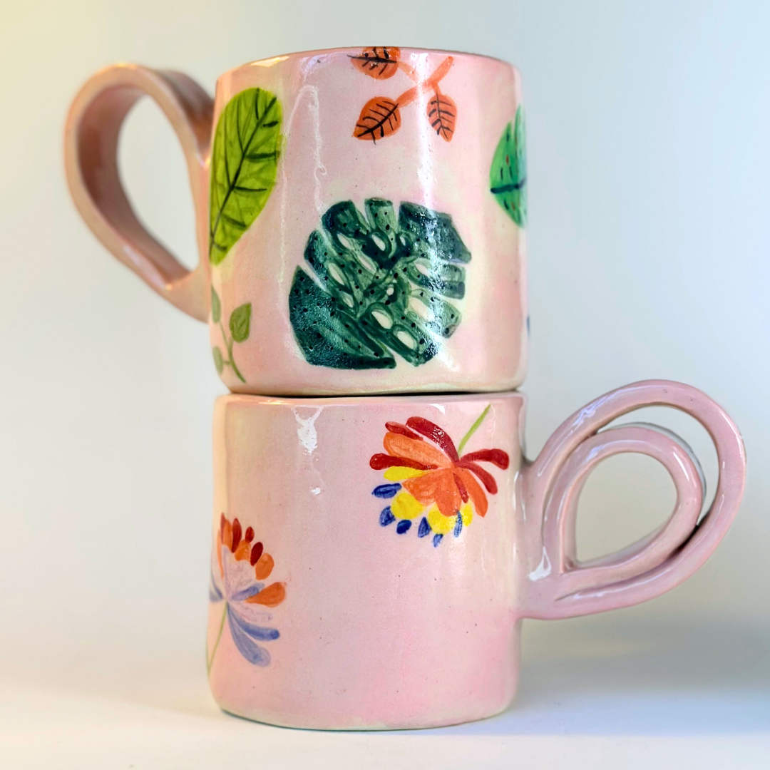 Flowers Collection - Forest Leaves Mug