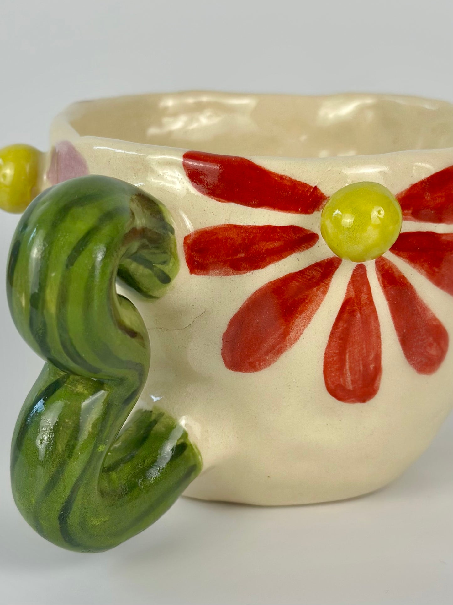 Three Flowers - Mug (minor flaw)