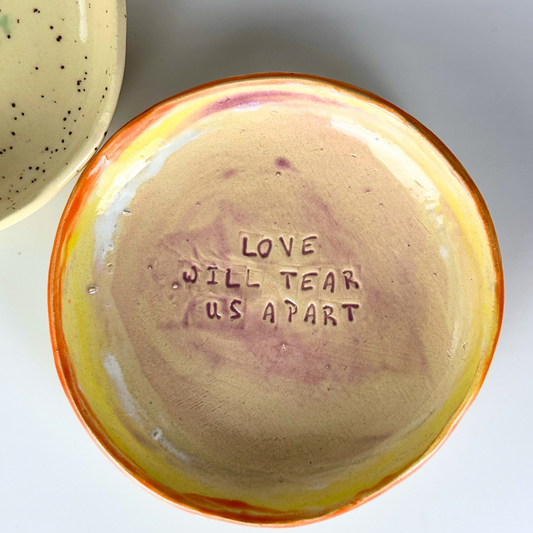 Love will tear us apart - Medium Plate
