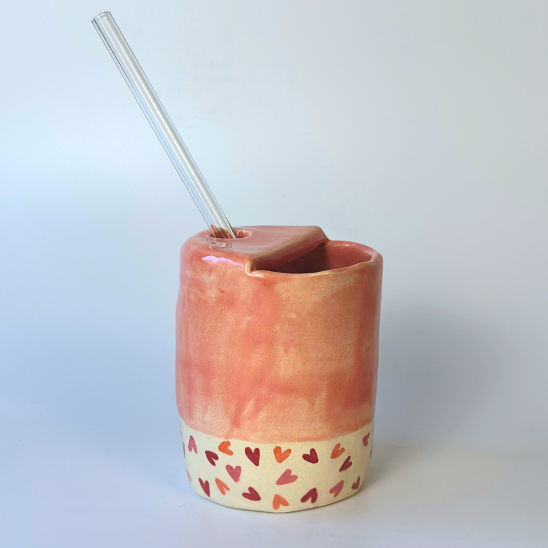 Pink Hearts - Freddo Cup