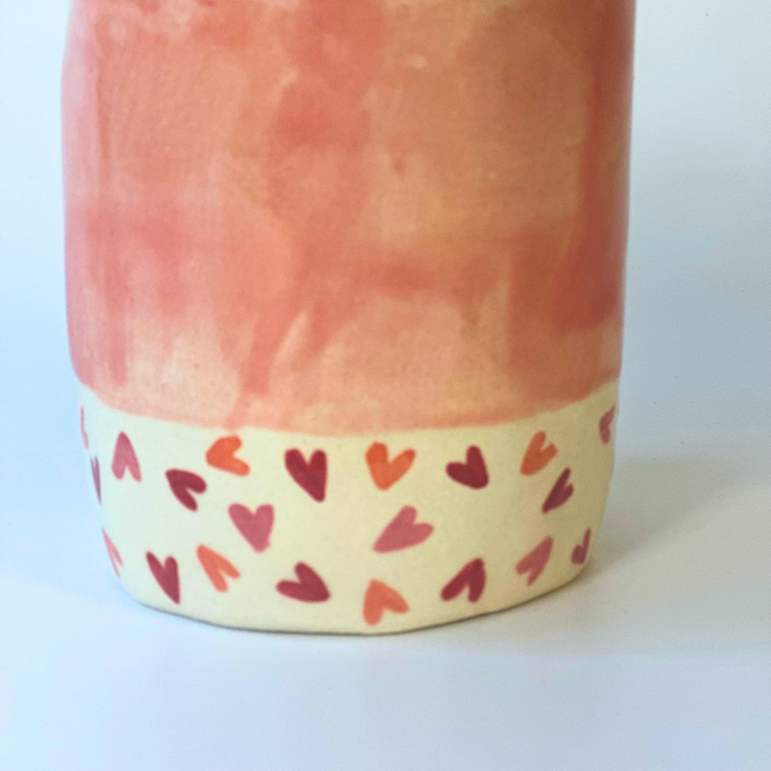 Pink Hearts - Freddo Cup