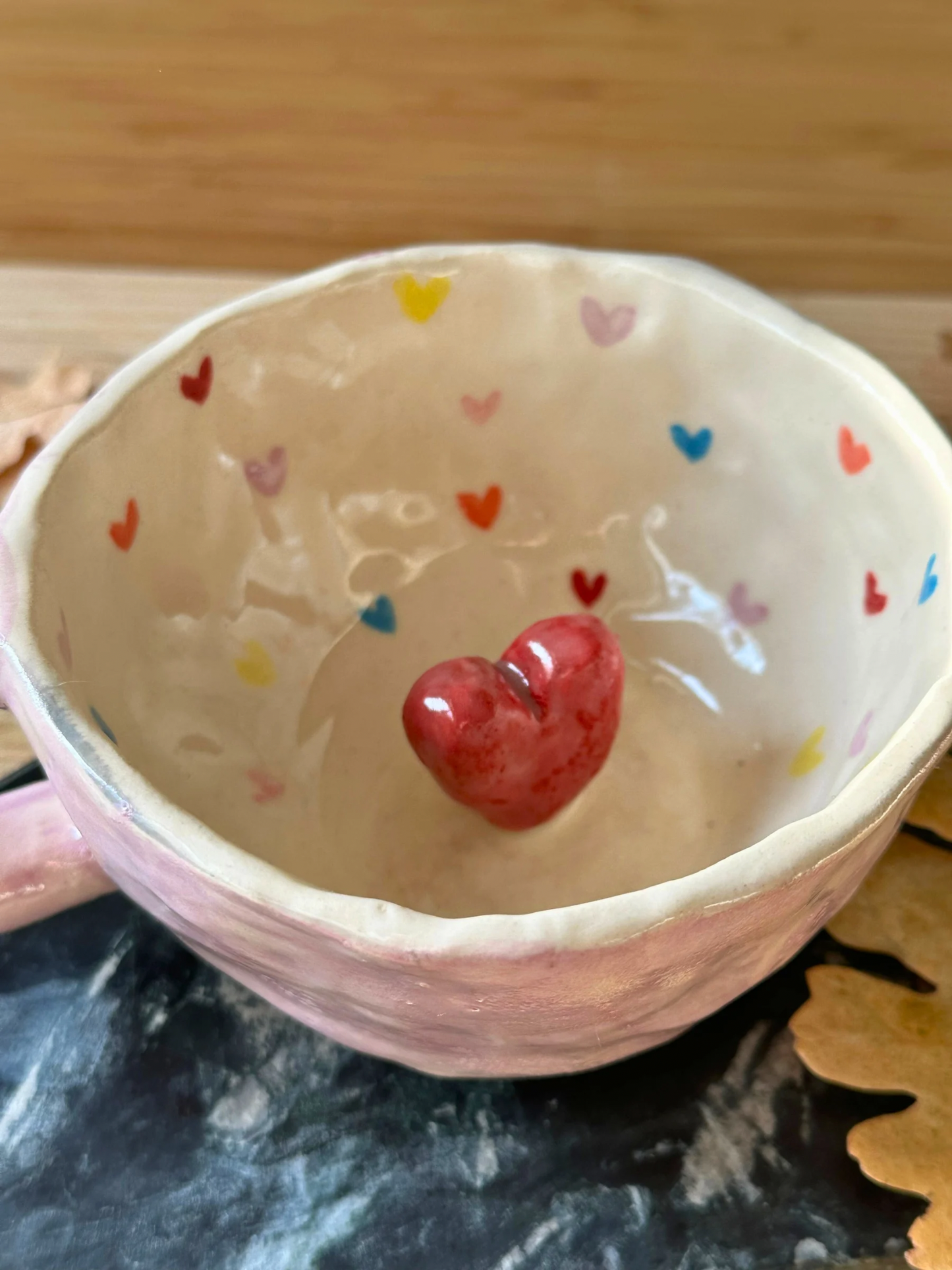 Purple Inside Heart - Mug