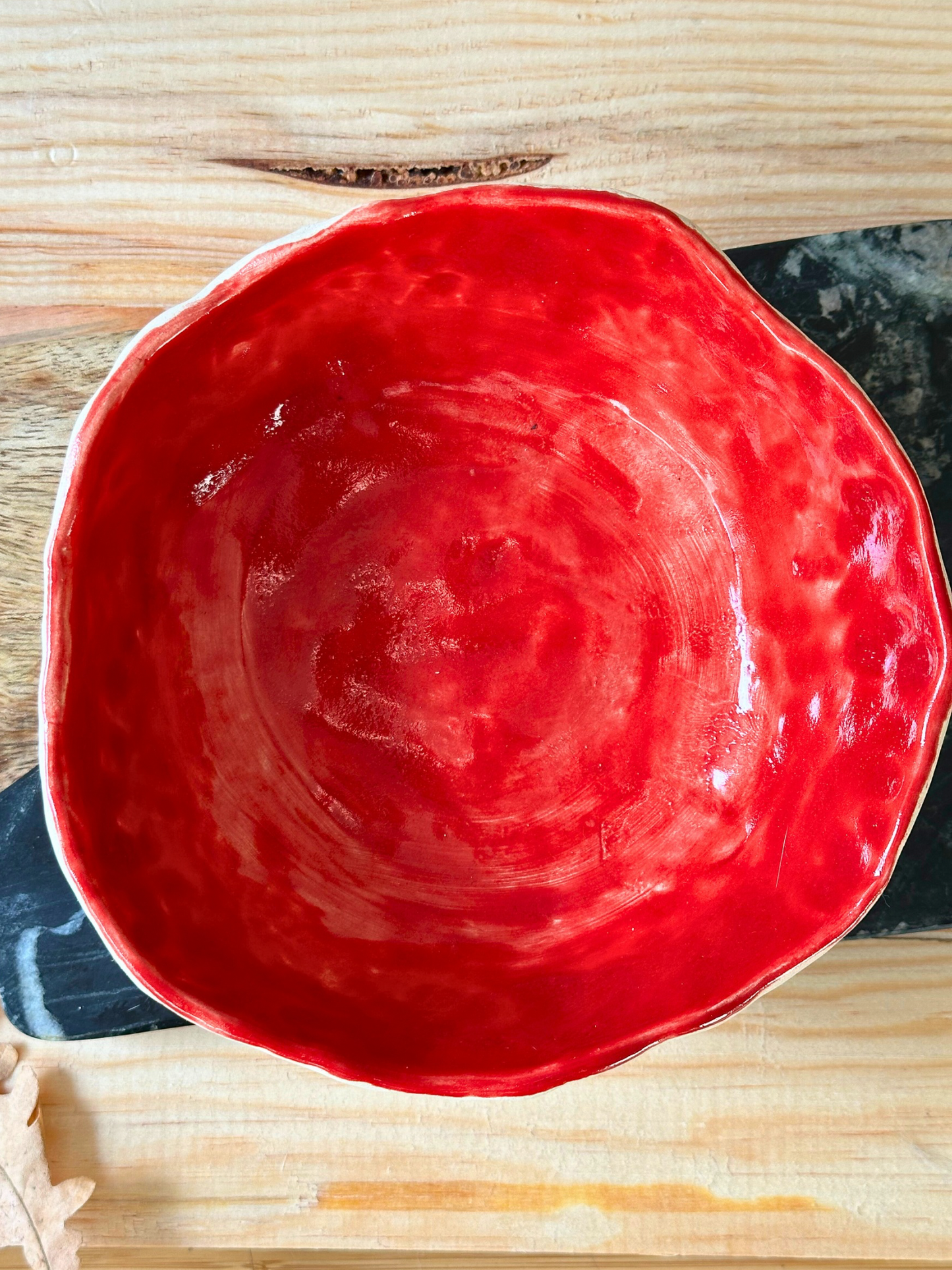 Abstract Red - Bowl