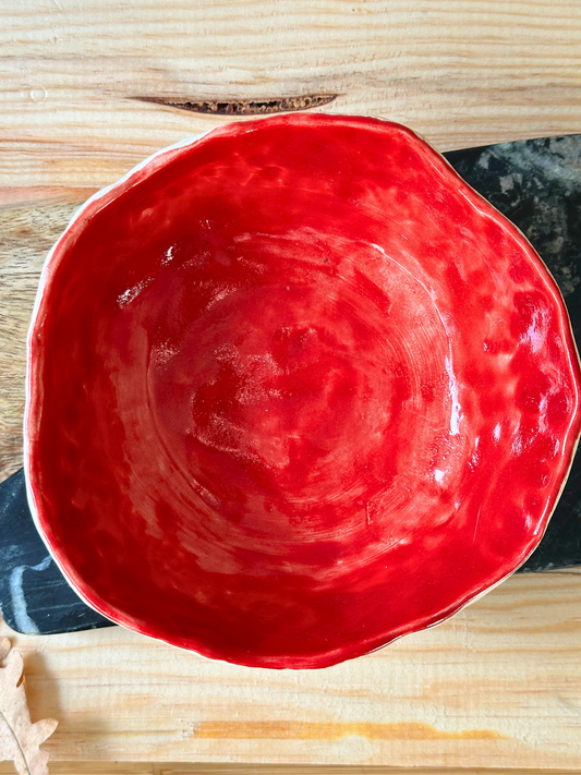 Abstract Red - Bowl
